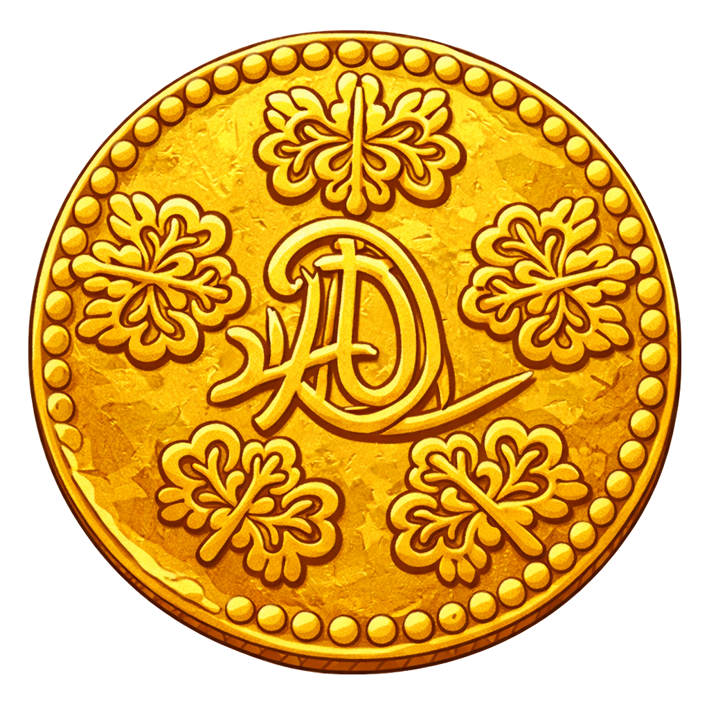 円歩金 表面