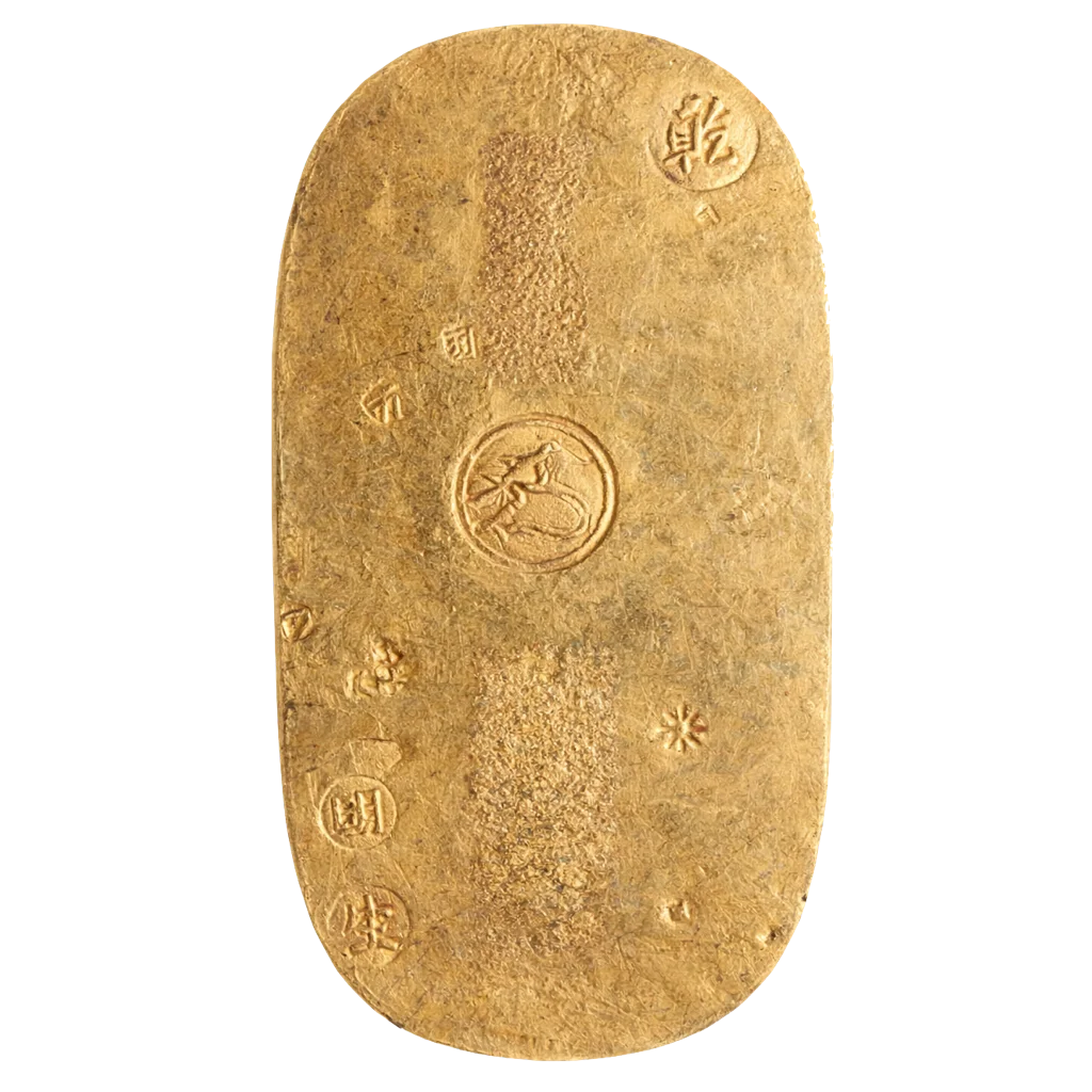 宝永小判金 裏面