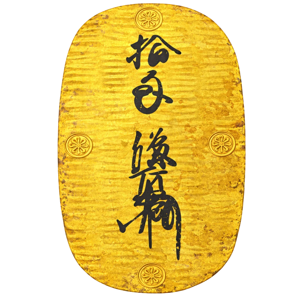 慶長笹書大判金