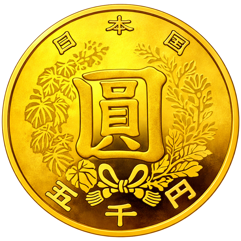 近代通貨制度150周年記念5千円金貨