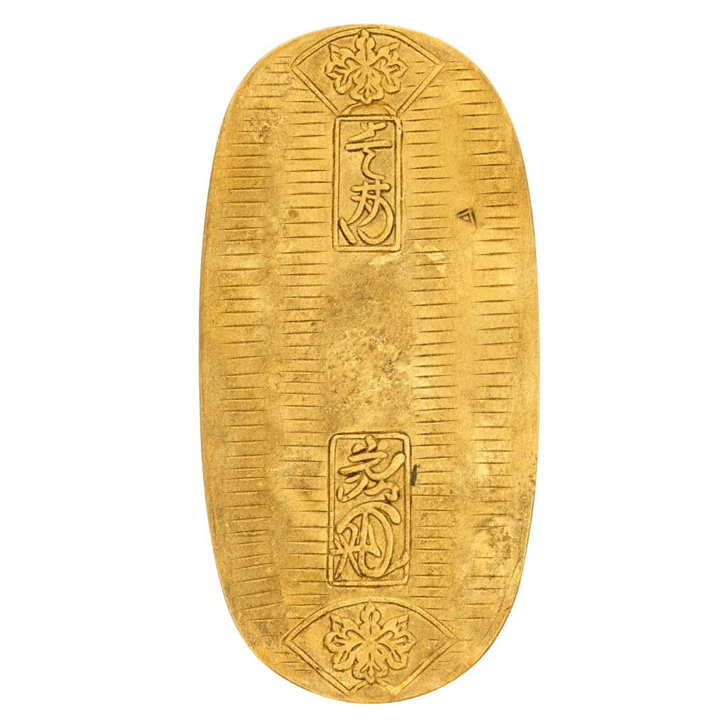 佐渡小判金 表面