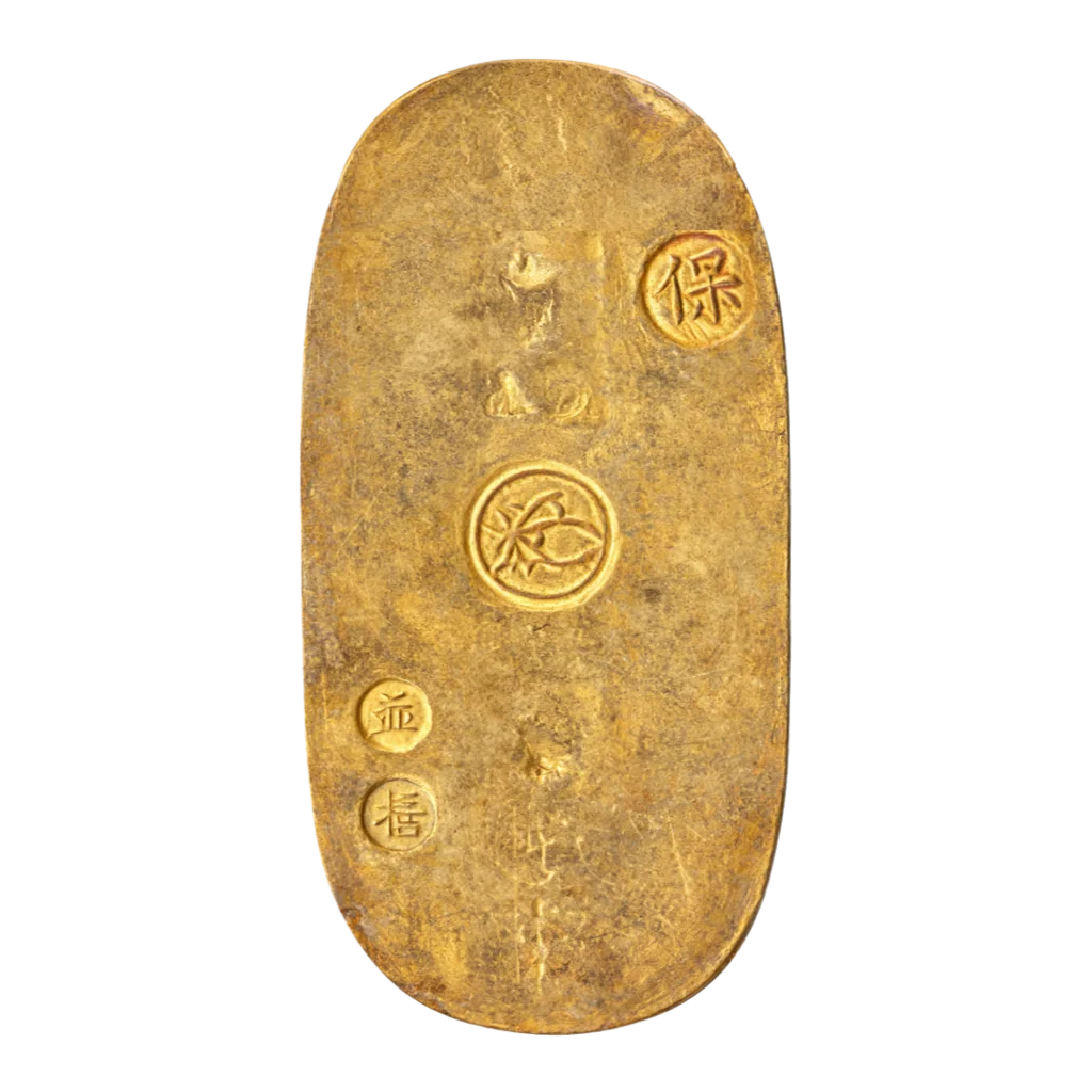 天保小判金 裏面